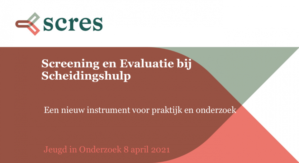 Scheidingshulp in kaart met de SCRES