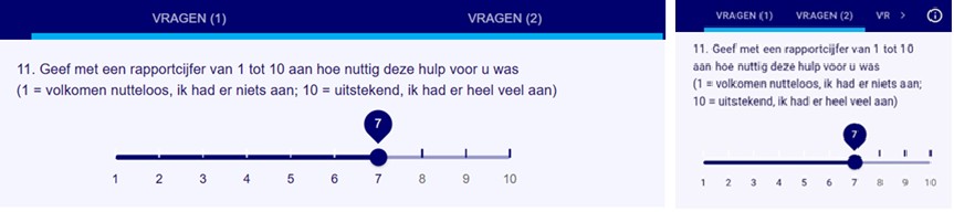 Sliders aan elkaar